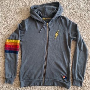 Aviator Nation 5 Stripe Hoodie